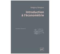 Introduction À L'économétrie - Cours Et Exercices