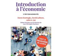 Introduction à l'économie - 3e édition augmentée