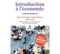 Introduction à l'économie – 3e édition augmentée
