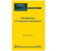 Nicolas Manson – Introduction à l'économie numérique – Broché