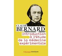 Introduction à l'étude de la médecine expérimentale
