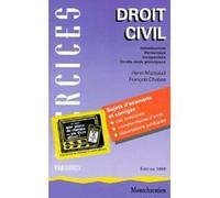 Introduction à l'étude du droit. droits réels principaux. personnes. incapacités