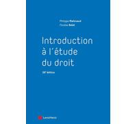 Introduction à l'étude du droit - Philippe Malinvaud - LexisNexis - broché - Etude