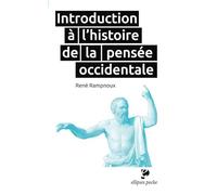 Introduction à l'histoire de la pensée occidentale