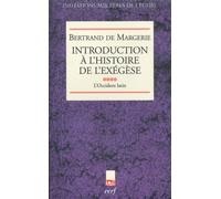 Introduction à l'histoire de l'exégèse, iv