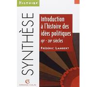 Introduction à l'histoire des idées politiques, 19e-20e siècles