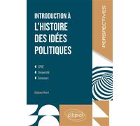 Introduction à l'histoire des idées politiques - Stéphane Mouré - Ellipses - broché - Essai
