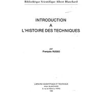 Introduction à l'histoire des techniques