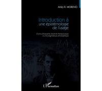 Introduction à une épistémologie de l'usage D'une philosophie d'activité thérapeutique à une pragmatique philosophique - Arley R. Moreno - L'harmattan - broché - Livre
