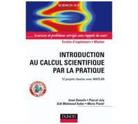 Introduction au calcul scientifique par la pratique - 12 projets résolus avec Matlab - Ionut Danaila - Dunod - broché - Scolaire / Universitaire