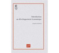 Introduction au développement économique - - Jacques Aventur - Puf - Livre