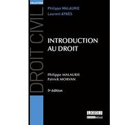 Introduction au droit, 5ème Ed