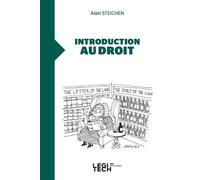 Introduction au droit - Alain Steichen - Legitech - broché - Etude