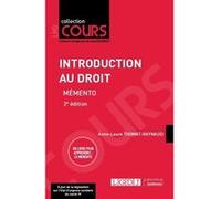 Introduction au droit Anne-Laure Thomat-Raynaud (Auteur)