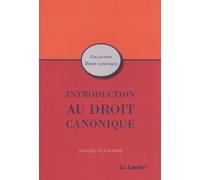 Introduction au droit canonique