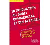 Introduction au droit commercial et des affaires