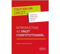 Introduction au Droit constitutionnel Hélène Simonian-Gineste (Auteur)