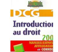 Introduction au droit - dcg 1 - 2ème édition
