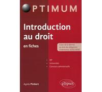 Introduction au droit en fiches
