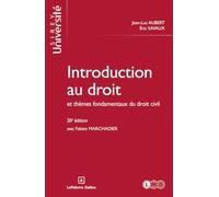 Introduction au droit et thèmes fondamentaux du droit civil. 20e éd.
