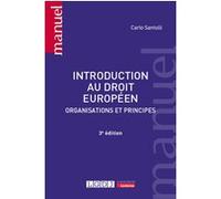 Introduction au droit européen Carlo Santulli (Auteur)