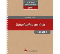 Introduction au droit - L1-S1