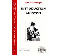 Introduction Au Droit - Travaux Diriges