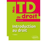 Introduction au droit - Valérie Da Silva - Ellipses - broché - Scolaire / Universitaire