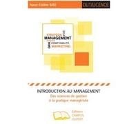 Introduction au management Nacer-Eddine Sadi (Auteur)