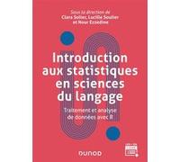 Introduction aux statistiques en sciences du langage: Traitement et analyse de données avec R
