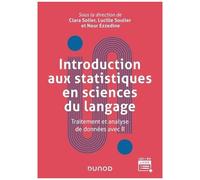 Introduction Aux Statistiques En Sciences Du Langage - Traitement Et Analyse De Données Avec R