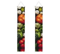 Introduction de plusieurs légumes avec impression pratique de stockage, conception de toile de fond, spécifiquement fournitures de célébration
