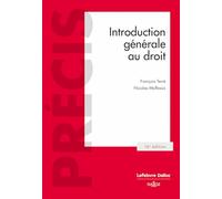 Introduction générale au droit. 16e éd.