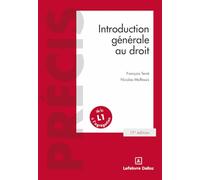 Introduction générale au droit. 17e éd.