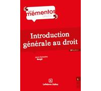 Introduction générale au droit. 19e éd.