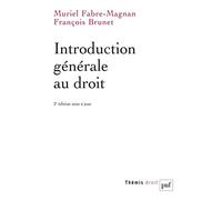 Introduction générale au droit