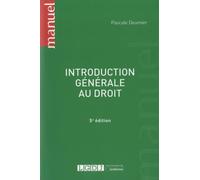 Introduction générale au droit (2019) (5e éd.)