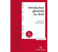Introduction générale au droit 2027 18ème édition - François Terré - Dalloz - broché - Etude