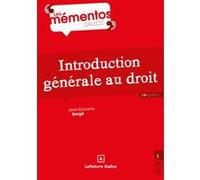 Introduction générale au droit Jean-Sylvestre Bergé (Auteur), Patrick Courbe (Auteur)