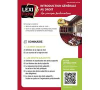 Introduction générale au droit: Les principes fondamentaux