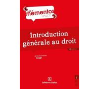 Introduction Générale Au Droit - Memento Dalloz Série Droit Privé 19e Édition