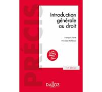 Introduction générale au droit Nicolas Molfessis
