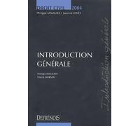 Introduction générale: Edition 2004