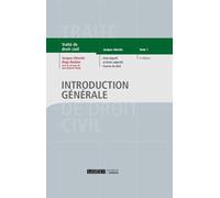 Introduction generale tome 1 5eme edition Introduction générale, 5ème Edition - Jean-Sylvestre Bergé - Lgdj - broché - Etude