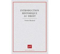 Introduction historique au droit