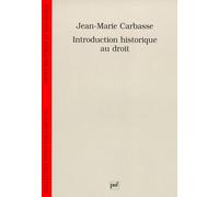 Introduction historique au droit, 2e édition