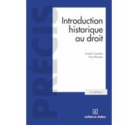 Introduction historique au droit. 6e éd.