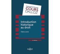 Introduction Historique Au Droit