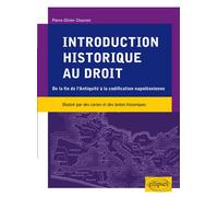 Introduction historique au droit. De la fin de l’Antiquité à la codification napoléonienne - Pierre-Olivier Chaumet - Ellipses - broché - Scolaire / Universitaire