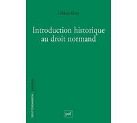 Introduction historique au droit normand